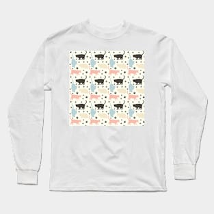 Cats pattern Long Sleeve T-Shirt